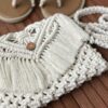 Macramé Schoudertas Handgeweven voor Vrouwen Model Refah