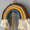 Macramé Wandtapijt Boheemse Kunst Model Regenboog