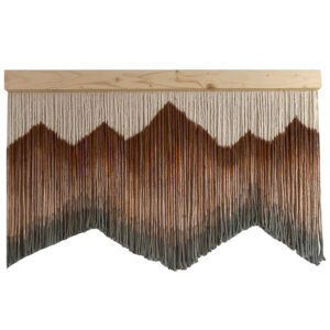Macramé Wandkleed Wandtapijt Kunst Boheems Model Berg