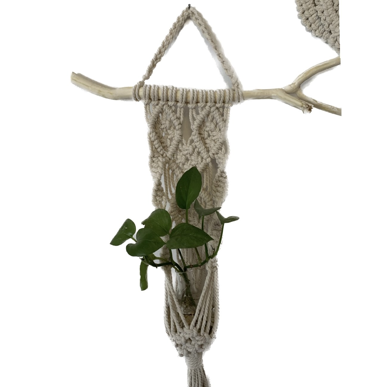 Macramé Wanddecoratie Tapestry Kunst Bohemian Model Uil