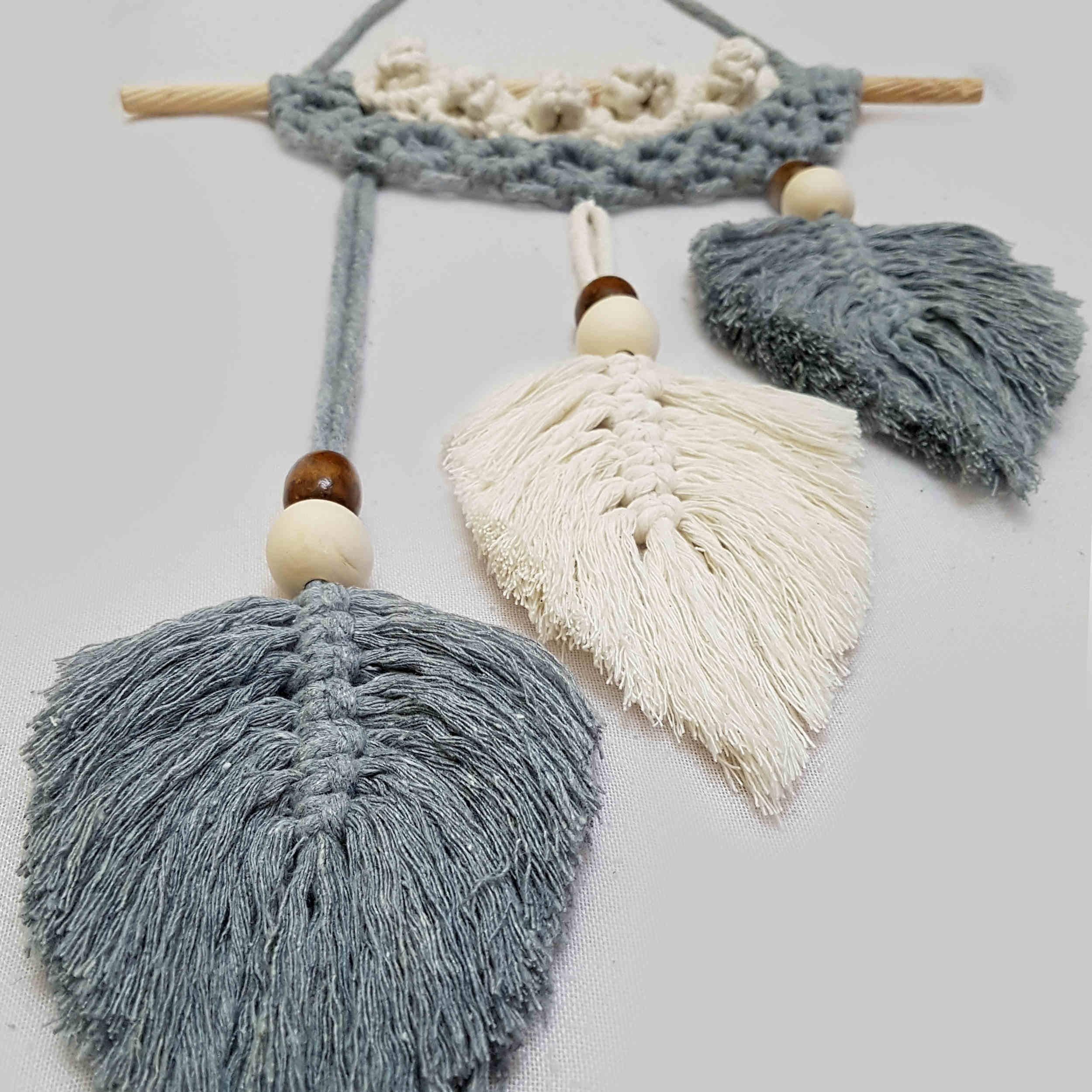 Macramé Wandkleed Boheemse Kunst Model Schommel
