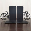 Fiets Ontwerp Metalen Boeksteun – Zwart