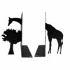 Giraffe Ontwerp Metalen Kunst Boeksteun – Speels voor Kinderplanken