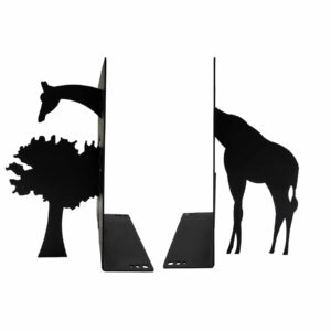 Giraffe Ontwerp Metalen Kunst Boeksteun – Speels voor Kinderplanken