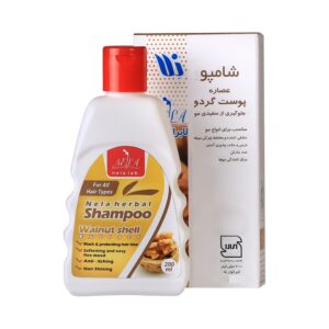 Nela Walnoot Kleur Beschermende Shampoo – Voorkomt Haarvergrijzing (x2)