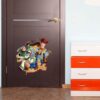 3D muursticker Toy Story voor de babykamer