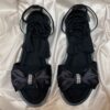Open Teen Casual Platte Sandalen voor Vrouwen Model Strik