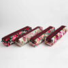 Zwarte Etui met Bloemmotief