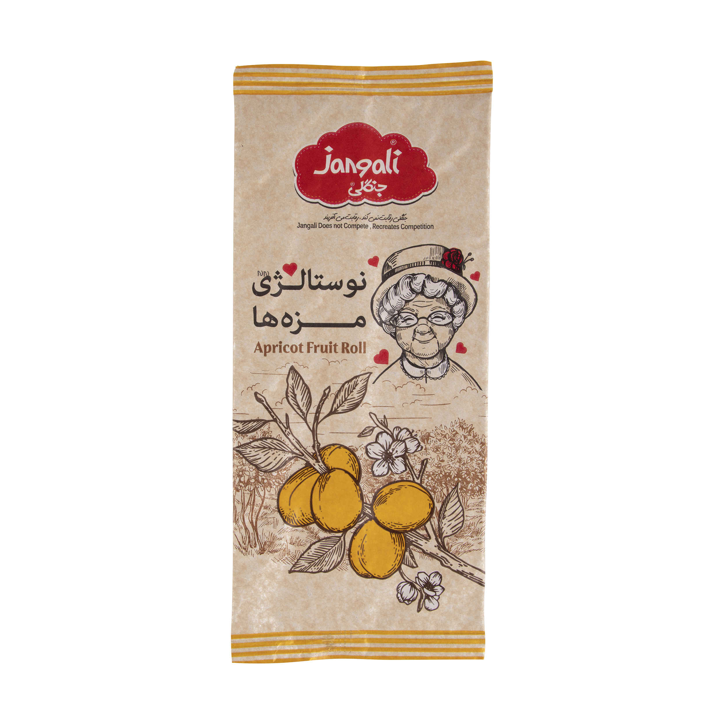Perzische Lavashak Abrikoos – Fruitrolletjes Set (2×12 stuks)