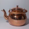 Perzische Koperen Dubbele Theepot Duurzaam & Gehamerd met Nano Coating