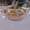 Perzische Koperen Sauté Pan – Handgehamerd met Deksel (Cyrus Model)