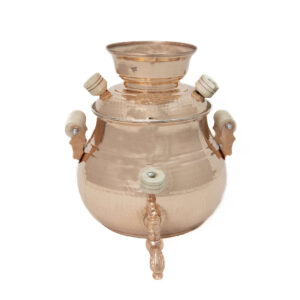 Perzische Koperen Fornuis Samovar Theemaker Model Daria