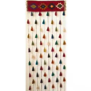 Perzische Wanddecoratie Kwast – Kleurrijk Kilim Ontwerp