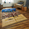 Origineel handgeknoopt Perzisch Gabbeh tapijt - Jungle ontwerp, Blauw, Wolmix