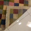 Authentiek handgeknoopt Perzisch geometrisch Gabbeh tapijt - Geruit, Crème, Wolmix