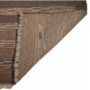 Origineel handgeknoopt Perzisch gestreept Gabbeh tapijt - Bruin, Wol
