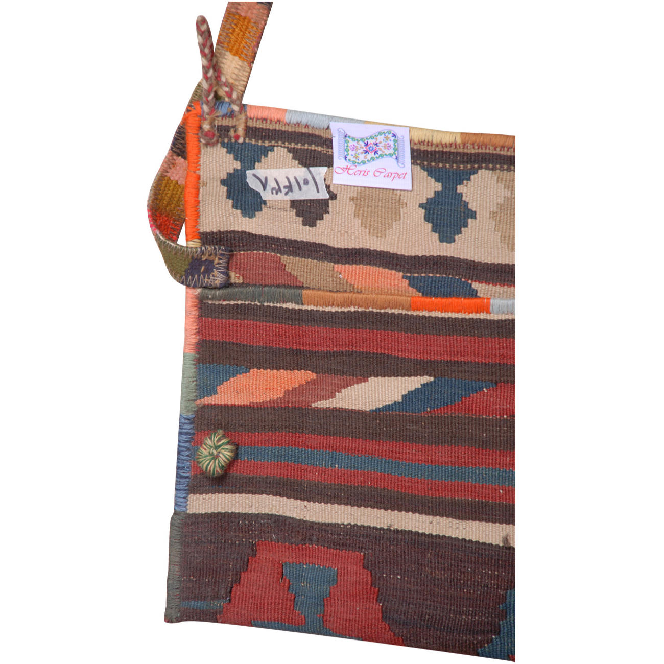 Handgeweven Kilim Schoudertas met Traditioneel Ontwerp