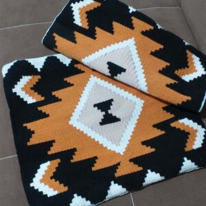 Perzische Kilim Kussenhoes – Handgeweven Traditioneel Ontwerp (Set van 2)