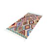 Perzische Ardabil Qashqai Kelim, geometrisch, authentieke handgeweven acrylvezels