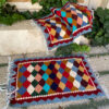 Perzisch Kilim Tapijt met Wol Handgeweven in Ardabil Geometrisch Qashqai