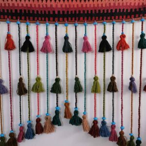 Perzisch Kilim Kwast Wanddecoratie Traditioneel Handgeweven Model Gordijn