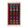 Perzisch Kilim Wol Tapijt Handgeweven in Teheran Geometrisch Ontwerp