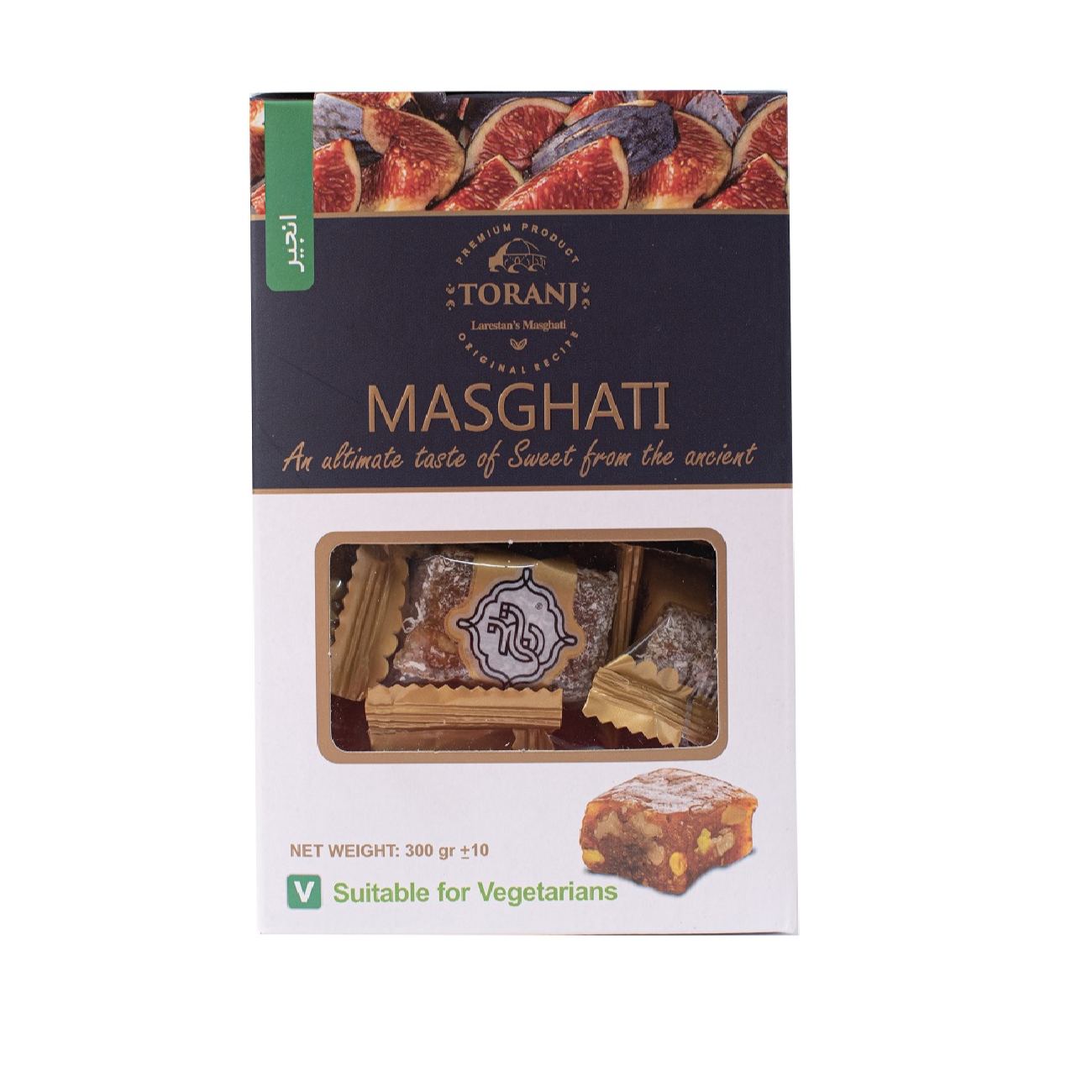 Perzische Lari Masghati Halva met Vijgensmaak – 300 gr (5x)