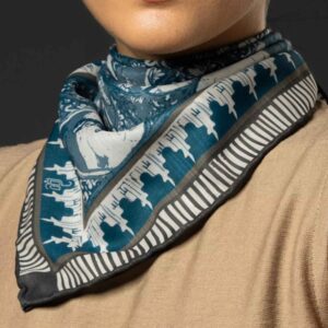 Perzische halsdoek met traditioneel ontwerp – luxe en levendig