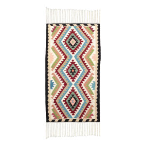 Perzisch Qashqai Kilim Tapijt Handgeweven – Crème