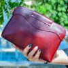 Handgeweven Kilim Crossbody Tas – Rood