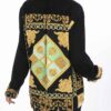 Perzische Tuniek Top met Geometrisch Ontwerp voor Vrouwen