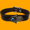 Perzische Leren Armband – Boze Oog Ontwerp