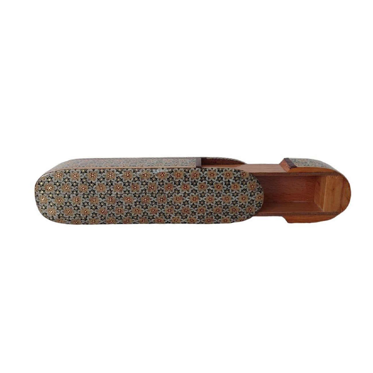 Perzische Houten Pennendoos – Khatam model Bardia