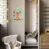Verwijderbare Kinderkamer Houten Wandstickers met Giraffe Ontwerp