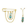 Veiligheidsspeld Broche en Sjaalclip Set voor Dames