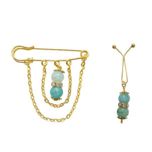 Veiligheidsspeld Broche en Sjaalclip Set voor Dames