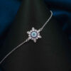 Zilveren Kettingarmband – Boze Oog Thema
