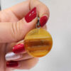 Zilveren Hanger met Minerale Agaat (Geel)