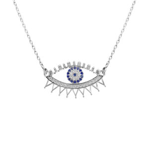 Zilveren Ketting – Klassiek Boze Oog Ontwerp