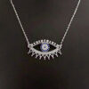 Zilveren Ketting – Klassiek Boze Oog Ontwerp