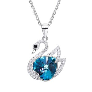 Zilveren Ketting – Elegant Zwaan Ontwerp