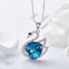 Zilveren Ketting – Elegant Zwaan Ontwerp