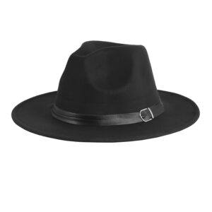 Unisex Chapeau Hoed met PU Gespdetail
