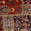 Vintage Patchwork Tapijt Bordeaux – Geometrisch Wol