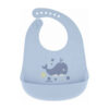 Waterdichte Silicone Baby Slab voor Eten met Walvis Ontwerp