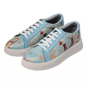 Graffiti Print Sneakers – Dames Trendy Casual Schoenen Model Anne Shirley