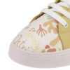 Graffiti Print Sneakers – Dames Modieuze Casual Schoenen Model Dogi