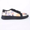 Graffiti Print Sneakers – Dames Trendy Casual Schoenen Model Ramona