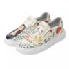 Graffiti Print Sneakers – Dames Chic Casual Schoenen Model Shahrzad