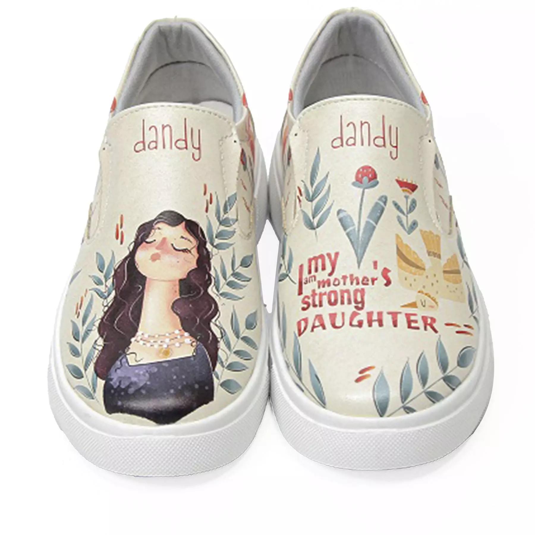 Graffiti Print Sneakers – Dames Chic Casual Schoenen Model Shahrzad